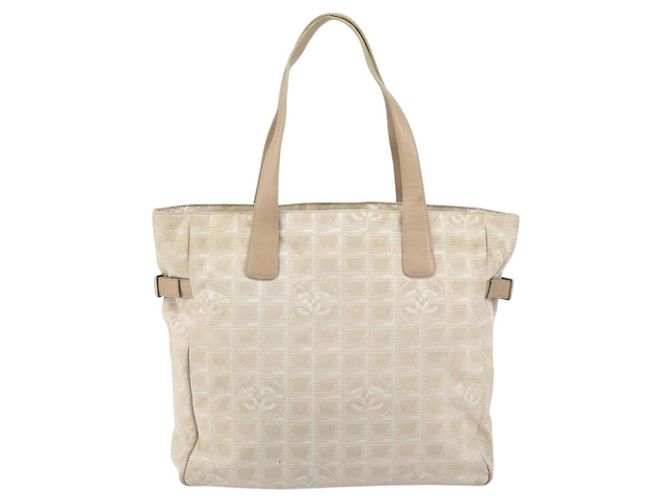 CHANEL Nuova Borsa Tote da Viaggio in Nylon Rosa CC Auth bs31675 - vista 2