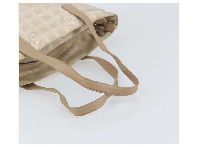 CHANEL Nuova Borsa Tote da Viaggio in Nylon Rosa CC Auth bs31675 - vista 7