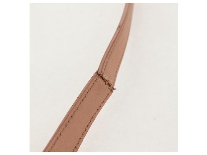 SAINT LAURENT Petit Kabas Borsa a Mano in Pelle 2in1 Rosa Oro Auth bs31628 D'oro - vista 14