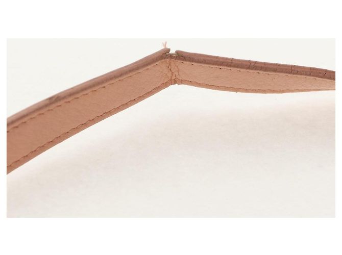SAINT LAURENT Petit Kabas Borsa a Mano in Pelle 2in1 Rosa Oro Auth bs31628 D'oro - vista 17