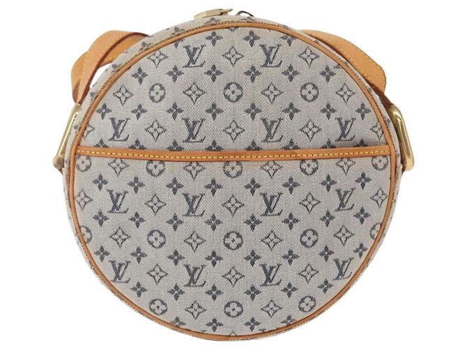 LOUIS VUITTON Borsa a Spalla Mini Jeanne GM Monogramma Blu M92000 LV Auth BA9185 - vista 13