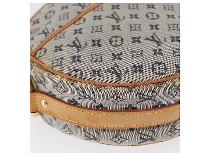 LOUIS VUITTON Borsa a Spalla Mini Jeanne GM Monogramma Blu M92000 LV Auth BA9185 - vista 14