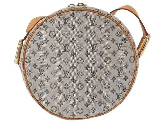 LOUIS VUITTON Borsa a Spalla Mini Jeanne GM Monogramma Blu M92000 LV Auth BA9185 - vista 2