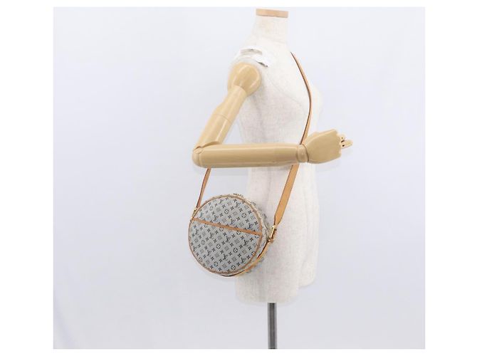 LOUIS VUITTON Borsa a Spalla Mini Jeanne GM Monogramma Blu M92000 LV Auth BA9185 - vista 22