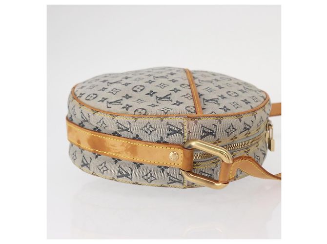 LOUIS VUITTON Borsa a Spalla Mini Jeanne GM Monogramma Blu M92000 LV Auth BA9185 - vista 3