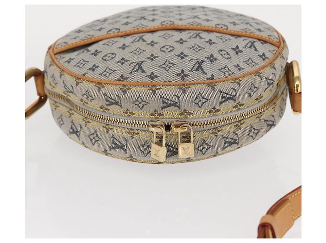 LOUIS VUITTON Borsa a Spalla Mini Jeanne GM Monogramma Blu M92000 LV Auth BA9185 - vista 6