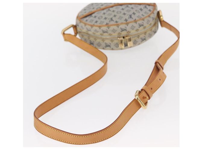 LOUIS VUITTON Borsa a Spalla Mini Jeanne GM Monogramma Blu M92000 LV Auth BA9185 - vista 7