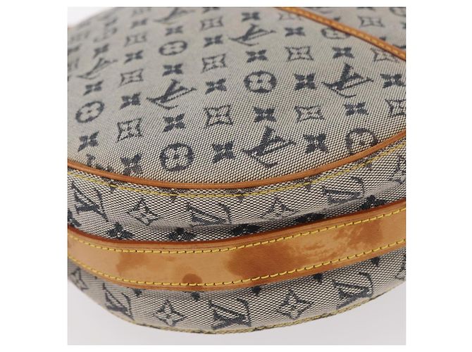 LOUIS VUITTON Borsa a Spalla Mini Jeanne GM Monogramma Blu M92000 LV Auth BA9185 - vista 9