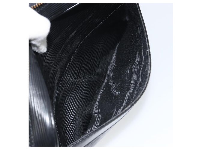 LOUIS VUITTON Borsa a Spalla Epi Trocadero 23 Nera M52302 LV Auth 153757 Nero - vista 11