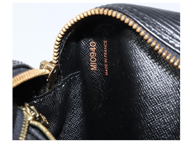 LOUIS VUITTON Borsa a Spalla Epi Trocadero 23 Nera M52302 LV Auth 153757 Nero - vista 12