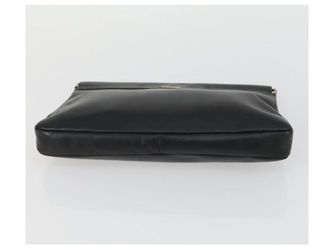 Céline Borsa a mano CELINE C Sulky in pelle 2 pezzi marrone nero Auth 151808 - vista 14