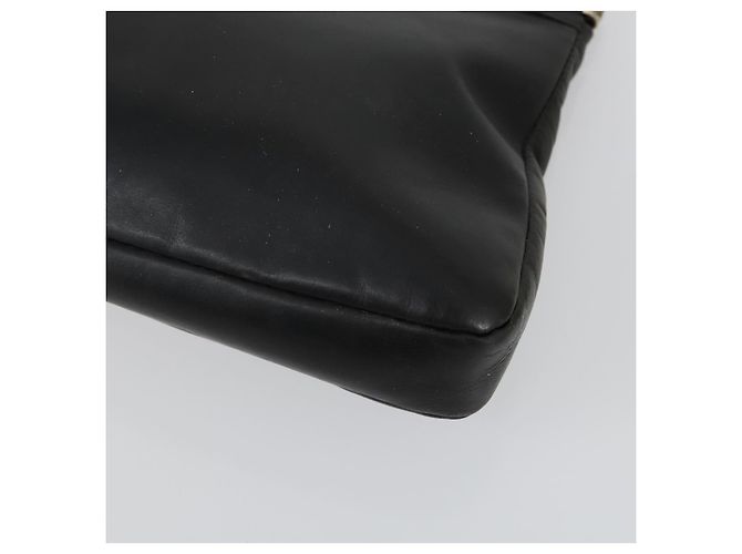 Céline Borsa a mano CELINE C Sulky in pelle 2 pezzi marrone nero Auth 151808 - vista 15