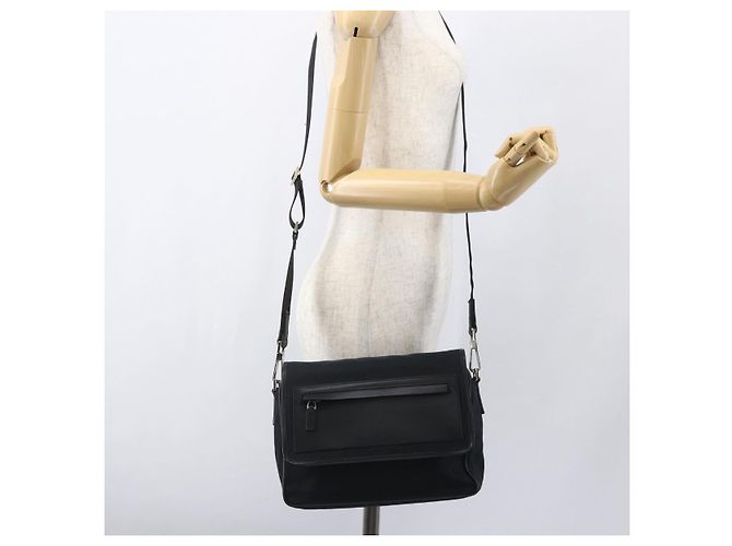Sac à bandoulière GG Canvas Gucci Noir Argent 019 0375 Auth ka825 Argenté - vue 25