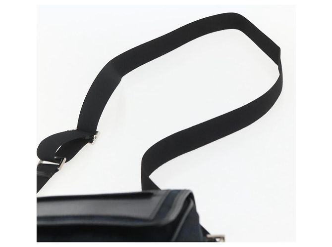 Sac à bandoulière GG Canvas Gucci Noir Argent 019 0375 Auth ka825 Argenté - vue 8