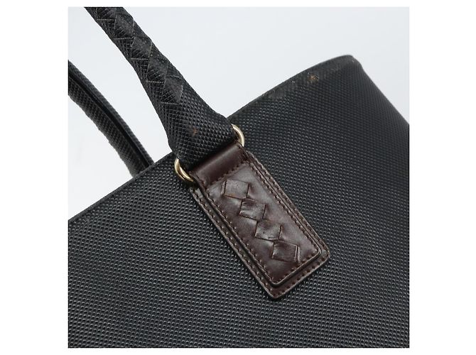 Borsa Tote in pelle nera e oro Auth ep12337 di BOTTEGA VENETA Nero D'oro - vista 10