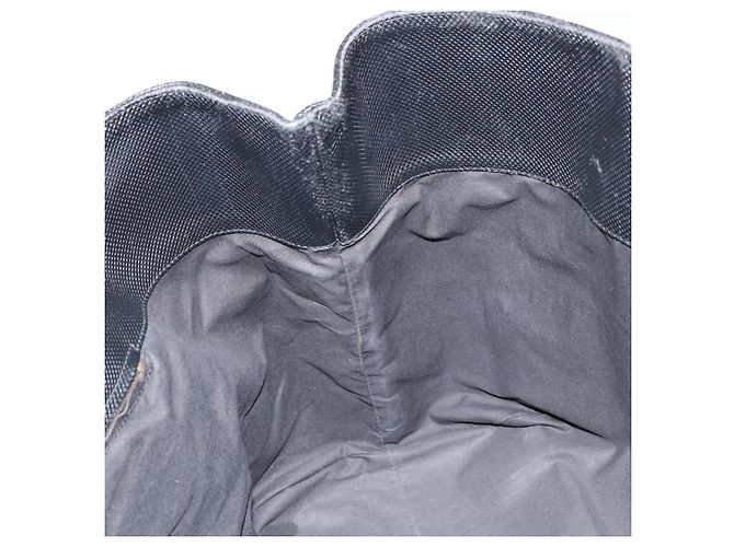 Borsa Tote in pelle nera e oro Auth ep12337 di BOTTEGA VENETA Nero D'oro - vista 18