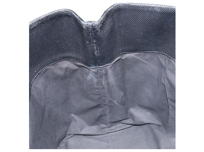 Borsa Tote in pelle nera e oro Auth ep12337 di BOTTEGA VENETA Nero D'oro - vista 19