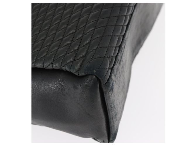 BALLY Borsa Tote in Pelle Nera Oro Auth BA8978 Nero D'oro - vista 10