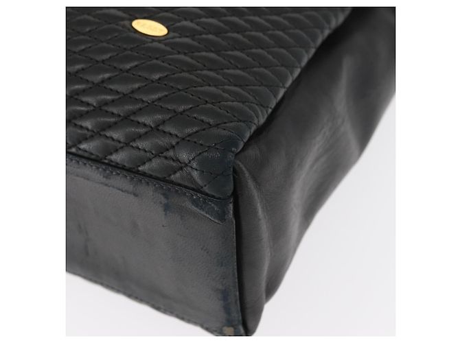 BALLY Borsa Tote in Pelle Nera Oro Auth BA8978 Nero D'oro - vista 11