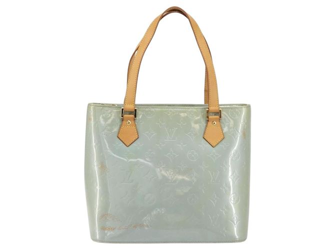 LOUIS VUITTON Borsa a Mano Monogram Vernis Houston Lavande M91218 LV Auth 156521 - vista 13
