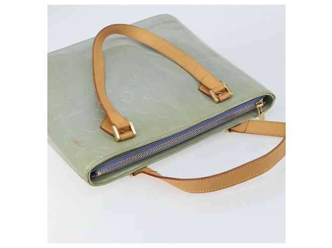 LOUIS VUITTON Borsa a Mano Monogram Vernis Houston Lavande M91218 LV Auth 156521 - vista 6