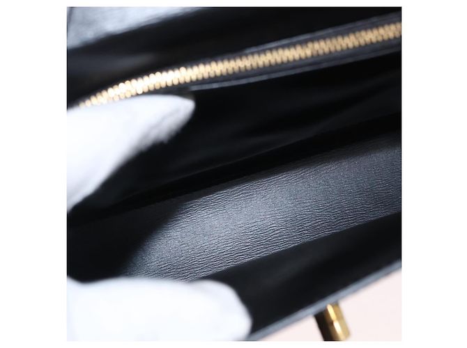 LOUIS VUITTON Borsa a Mano Epi Malesherbes Nera M52372 LV Auth 156528 Nero - vista 10