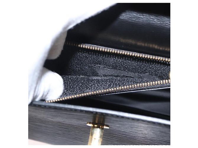LOUIS VUITTON Borsa a Mano Epi Malesherbes Nera M52372 LV Auth 156528 Nero - vista 11