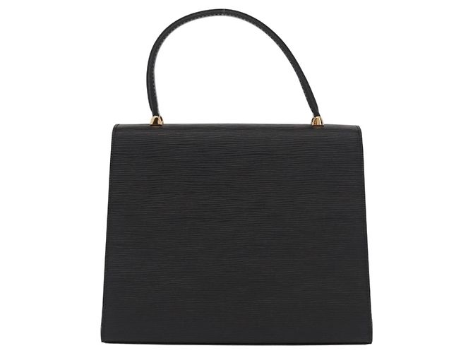 LOUIS VUITTON Borsa a Mano Epi Malesherbes Nera M52372 LV Auth 156528 Nero - vista 2