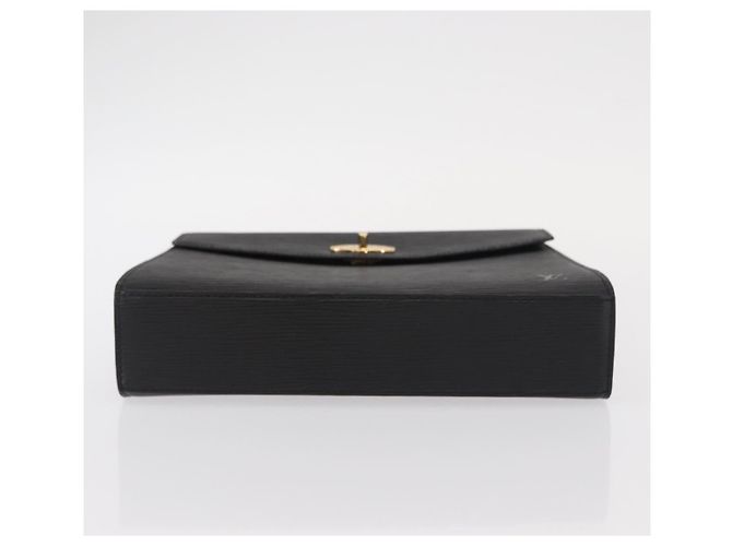 LOUIS VUITTON Borsa a Mano Epi Malesherbes Nera M52372 LV Auth 156528 Nero - vista 5