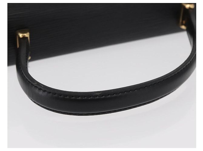LOUIS VUITTON Borsa a Mano Epi Malesherbes Nera M52372 LV Auth 156528 Nero - vista 7
