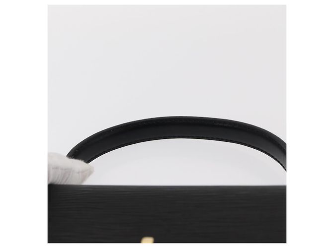 LOUIS VUITTON Borsa a Mano Epi Malesherbes Nera M52372 LV Auth 156528 Nero - vista 8
