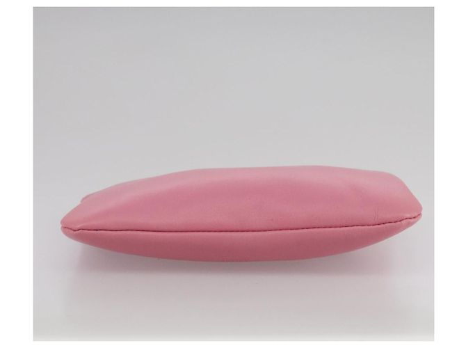 Pochette in pelle rosa Valentino Auth bs21474 - vista 9