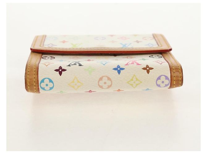LOUIS VUITTON Multicolor Geldbörse Scheine Kreditkarten M92983 Auth 154954V Weiß - Ansicht 6