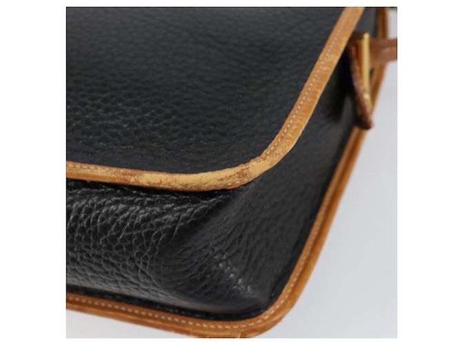 Borsa a Spalla Christian Dior in Pelle Nera e Oro Auth BA8210 Nero D'oro - vista 15