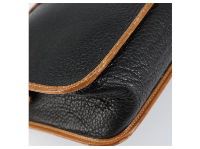 Borsa a Spalla Christian Dior in Pelle Nera e Oro Auth BA8210 Nero D'oro - vista 16