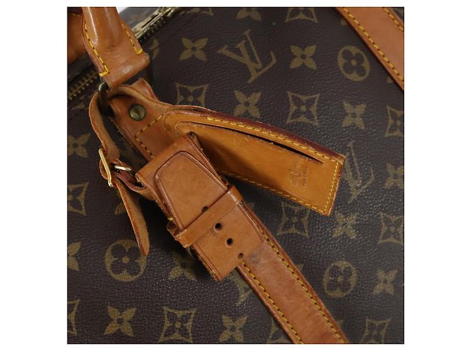LOUIS VUITTON Borsa Boston Monogram Keepall 55 M41424 Auth LV ar13834 Monogramma - vista 19