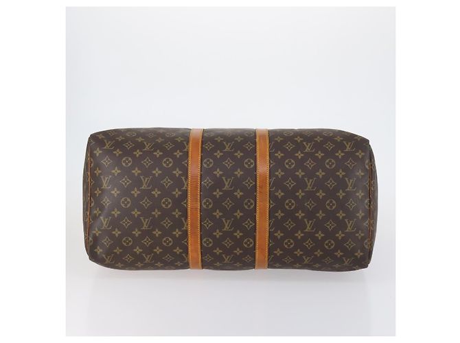 LOUIS VUITTON Borsa Boston Monogram Keepall 55 M41424 Auth LV ar13834 Monogramma - vista 5