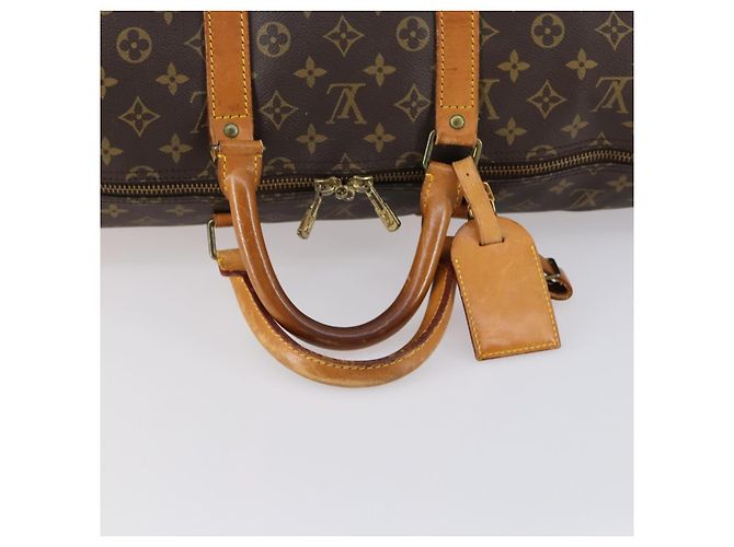 LOUIS VUITTON Borsa Boston Monogram Keepall 55 M41424 Auth LV ar13834 Monogramma - vista 7