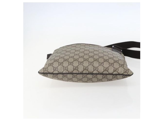 Gucci Borsa a Spalla GG Supreme PVC Beige Argento Auth 151520 - vista 5
