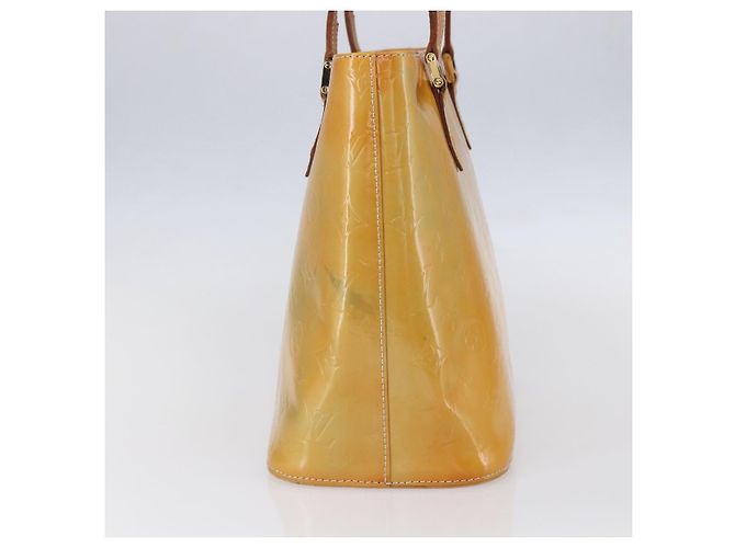 LOUIS VUITTON Borsa a Mano Monogram Vernis Houston Grigio M91053 LV Auth 154839 - vista 3