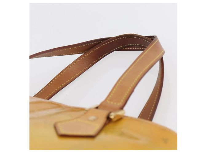 LOUIS VUITTON Borsa a Mano Monogram Vernis Houston Grigio M91053 LV Auth 154839 - vista 8