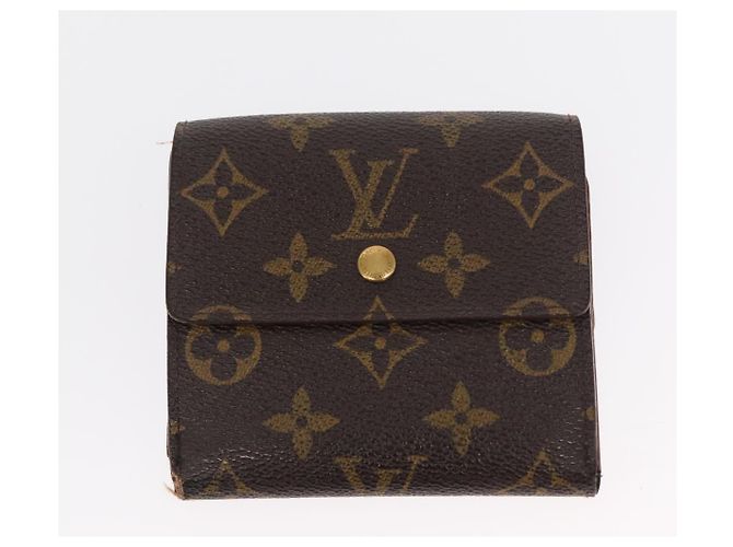 Portafoglio Monogram LOUIS VUITTON 3 pezzi LV Auth bs31474 Monogramma - vista 10