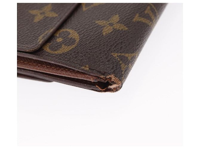 Portafoglio Monogram LOUIS VUITTON 3 pezzi LV Auth bs31474 Monogramma - vista 15