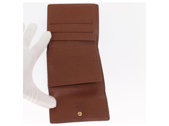Portafoglio Monogram LOUIS VUITTON 3 pezzi LV Auth bs31474 Monogramma - vista 16