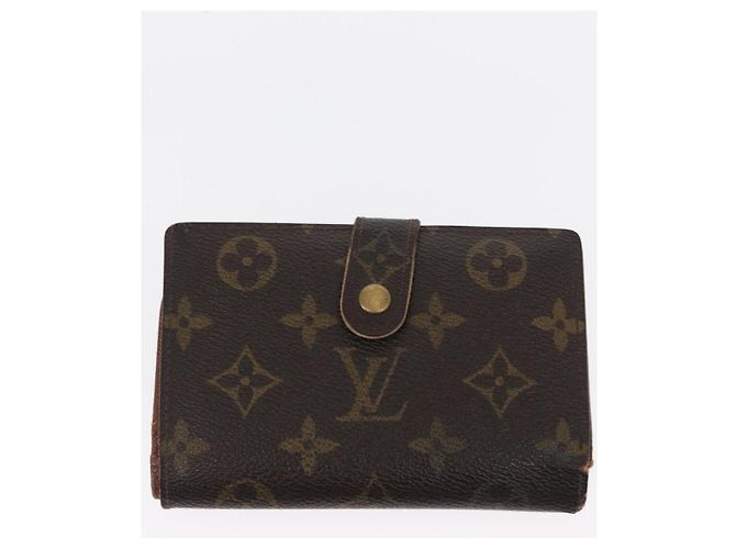 Portafoglio Monogram LOUIS VUITTON 3 pezzi LV Auth bs31474 Monogramma - vista 18