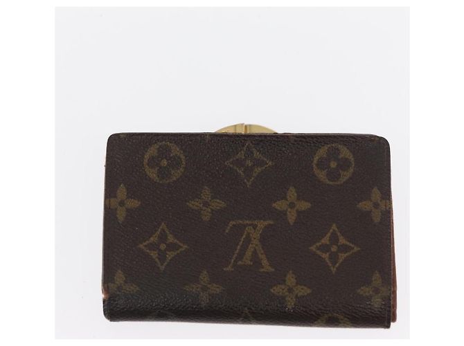 Portafoglio Monogram LOUIS VUITTON 3 pezzi LV Auth bs31474 Monogramma - vista 19