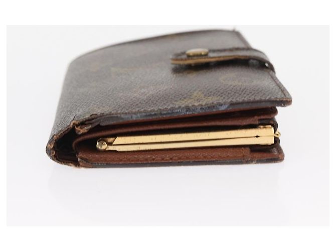 Portafoglio Monogram LOUIS VUITTON 3 pezzi LV Auth bs31474 Monogramma - vista 20