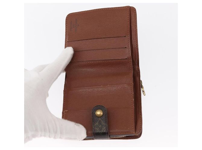 Portafoglio Monogram LOUIS VUITTON 3 pezzi LV Auth bs31474 Monogramma - vista 8