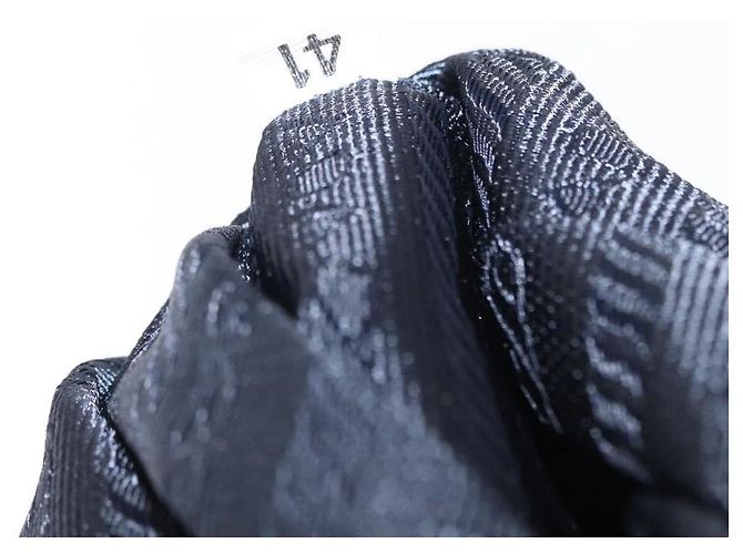 PRADA Backpack Nylon Blue Silver Auth 152888 Silvery - view 12