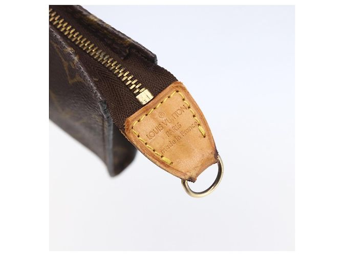 LOUIS VUITTON Monogram Bucket GM Accessory Pouch LV Auth kk597 - view 8